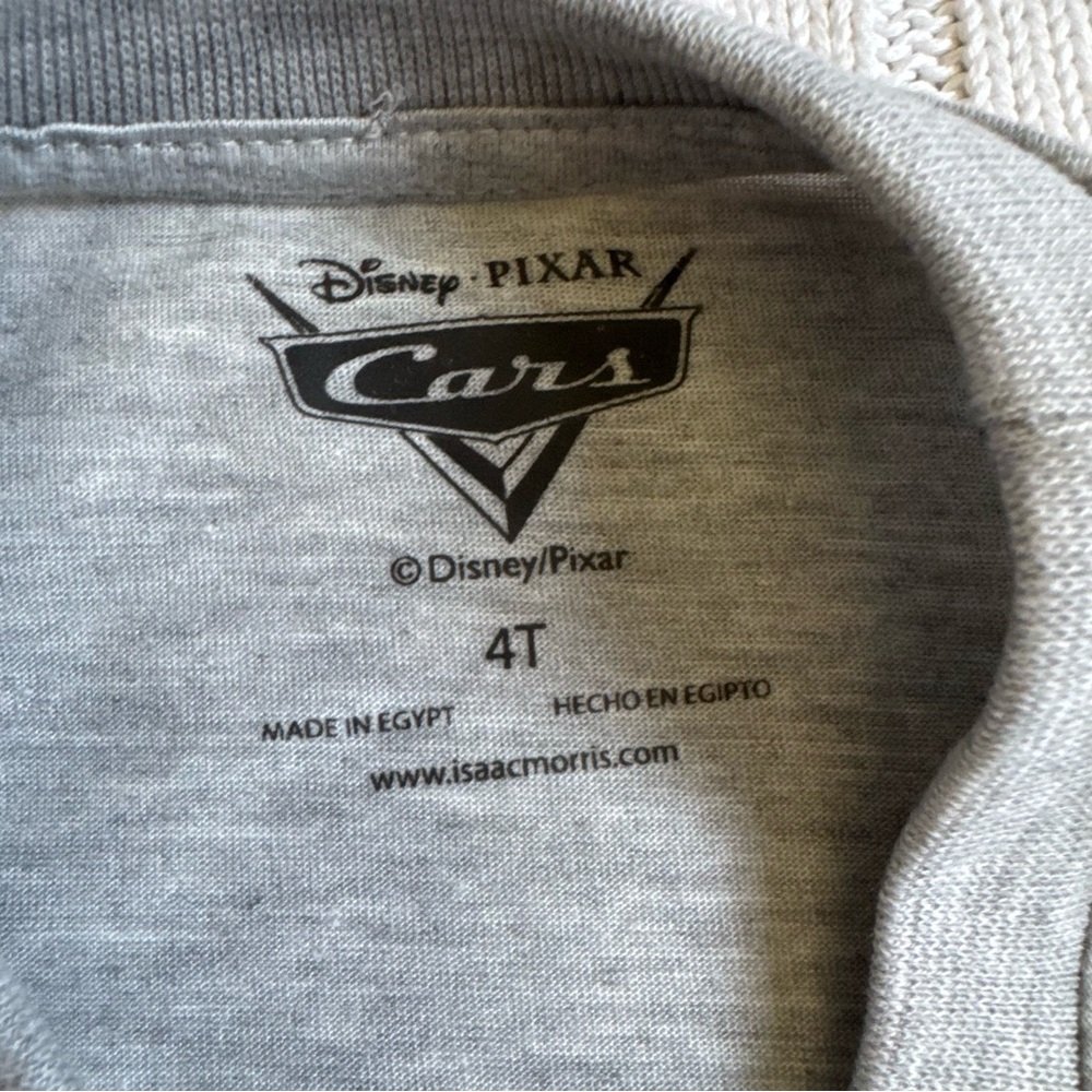 Disney Pixar Cars T Tshirt Toddler Boys 4T Tee NEW Lightning McQueen Shirt - Picture 5 of 7